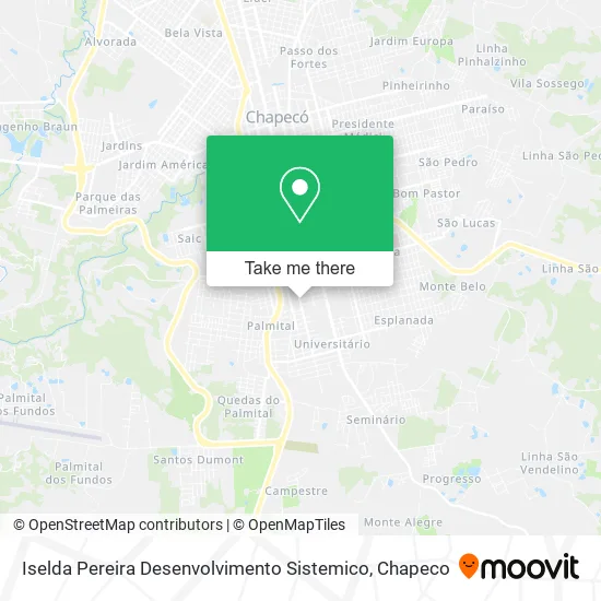 Iselda Pereira Desenvolvimento Sistemico map