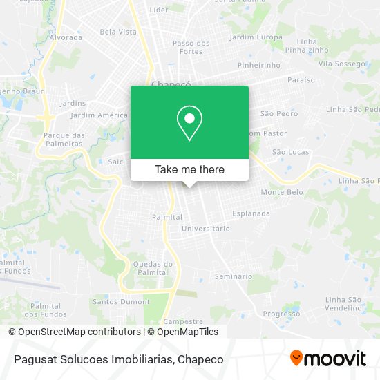Pagusat Solucoes Imobiliarias map