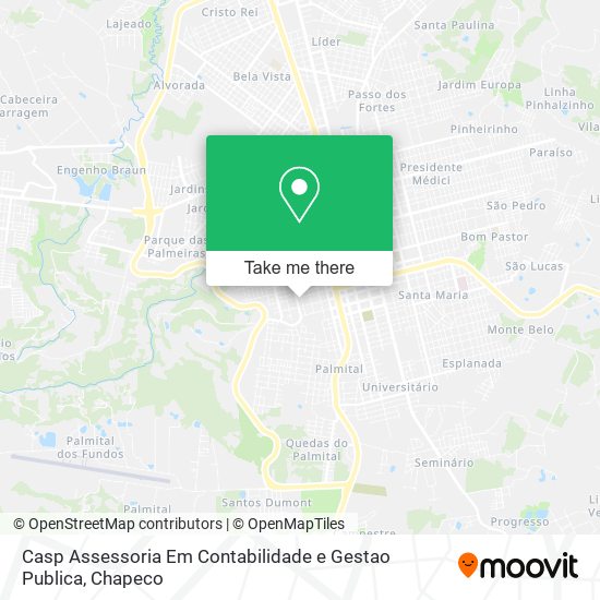 Casp Assessoria Em Contabilidade e Gestao Publica map