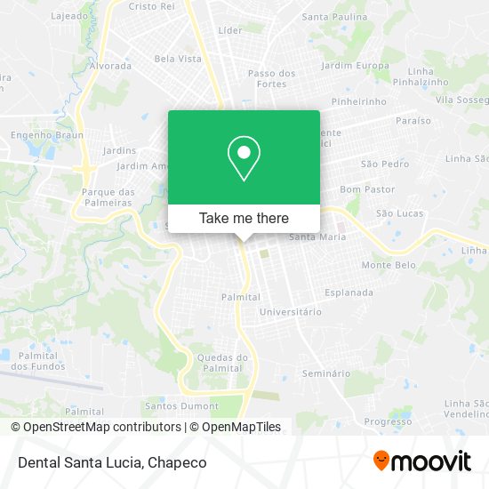 Mapa Dental Santa Lucia