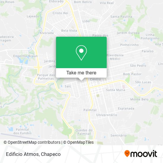 Edificio Atmos map