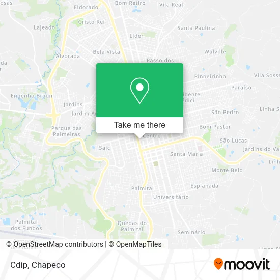 Cdip map