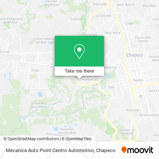 Mecanica Auto Point Centro Automotivo map