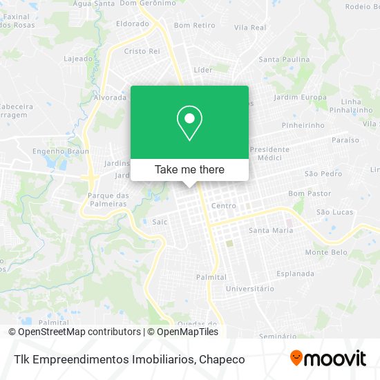 Mapa Tlk Empreendimentos Imobiliarios