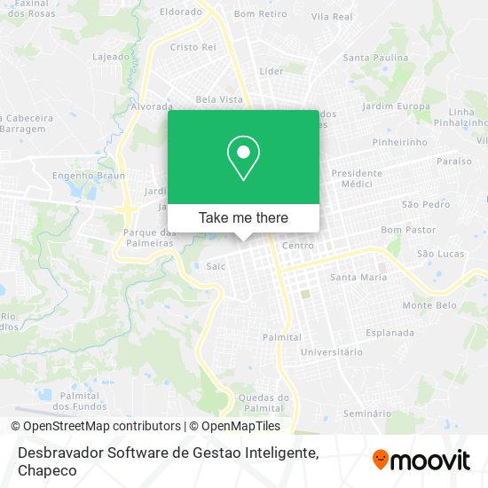 Desbravador Software de Gestao Inteligente map