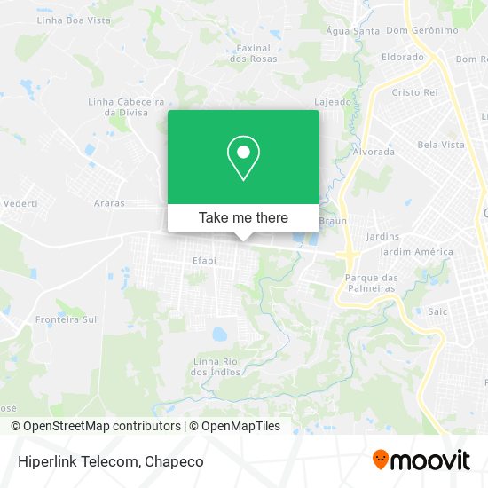 Hiperlink Telecom map