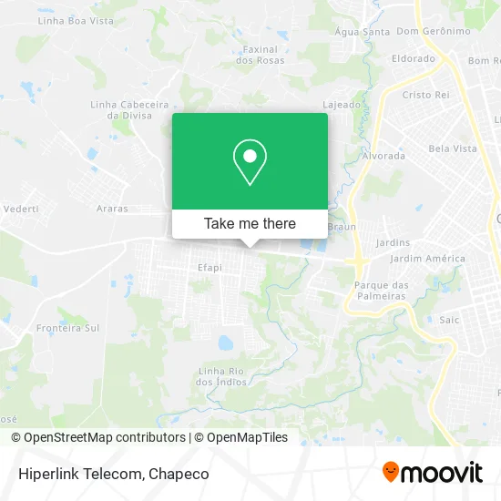 Hiperlink Telecom map