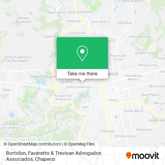 Bortolon, Favaretto & Trevisan Advogados Associados map