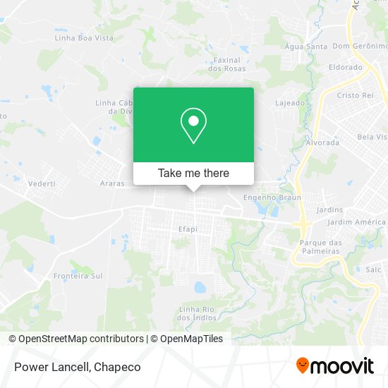 Power Lancell map
