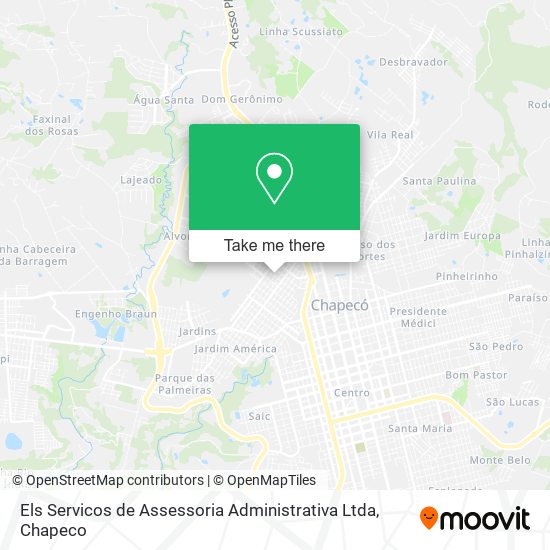 Els Servicos de Assessoria Administrativa Ltda map