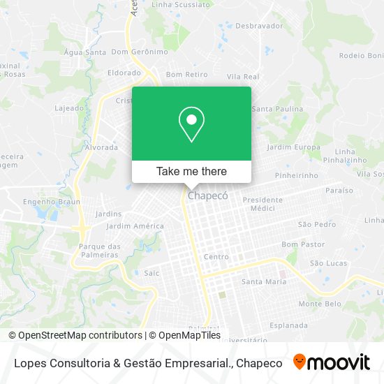 Lopes Consultoria & Gestão Empresarial. map