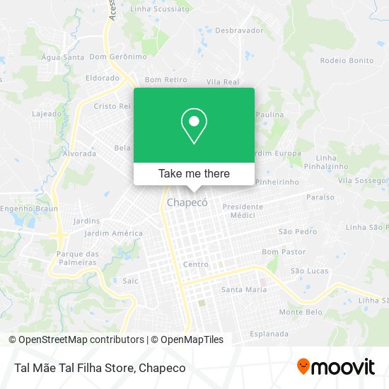 Tal Mãe Tal Filha Store map