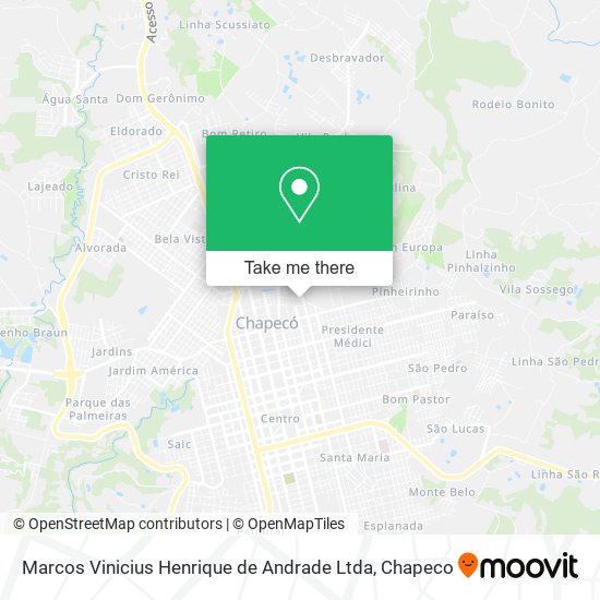 Mapa Marcos Vinicius Henrique de Andrade Ltda