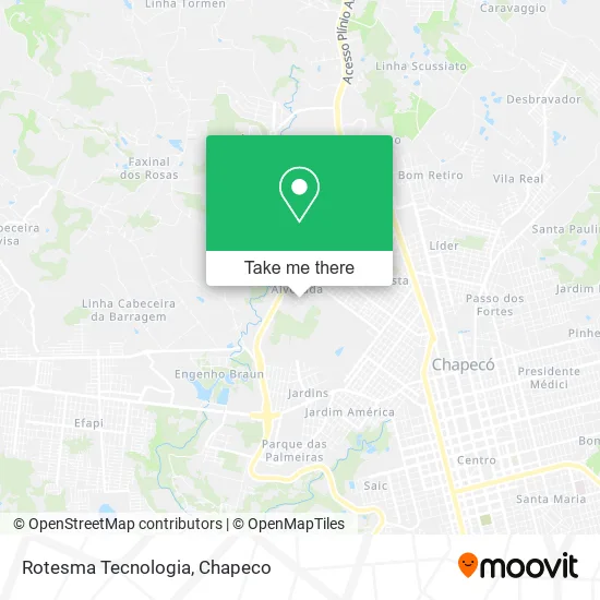 Rotesma Tecnologia map