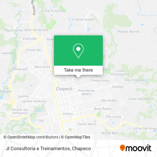 Jl Consultoria e Treinamentos map