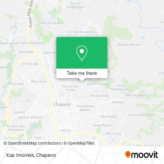 Xap Imoveis map