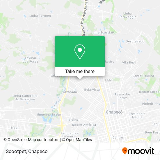 Scootpet map