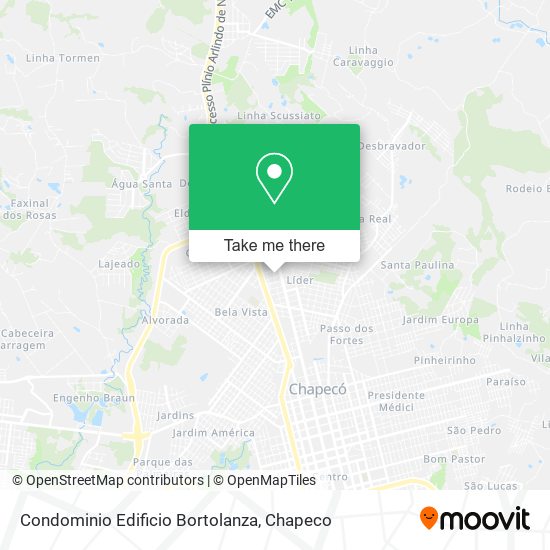 Condominio Edificio Bortolanza map