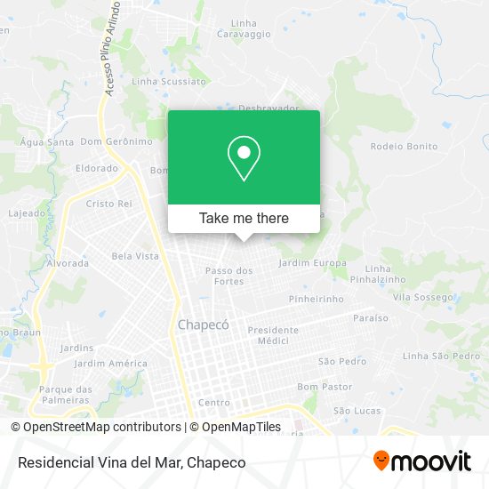 Residencial Vina del Mar map