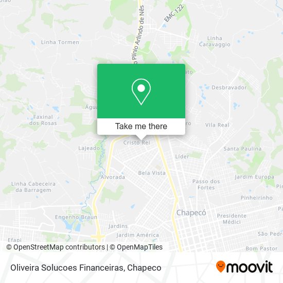 Oliveira Solucoes Financeiras map