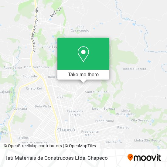 Iati Materiais de Construcoes Ltda map