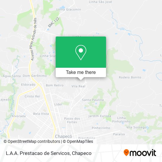 L.A.A. Prestacao de Servicos map