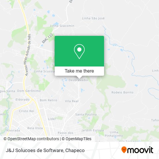 J&J Solucoes de Software map