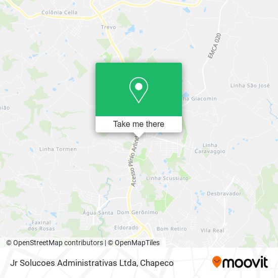Jr Solucoes Administrativas Ltda map