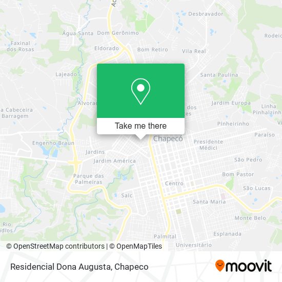 Residencial Dona Augusta map