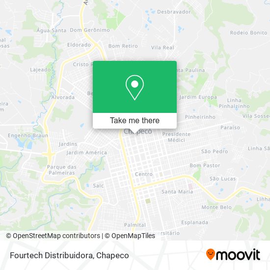 Fourtech Distribuidora map
