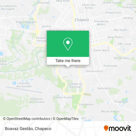 Boavaz Gestão map