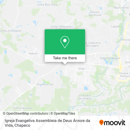 Igreja Evangeliva Assembleia de Deus Árvore da Vida map
