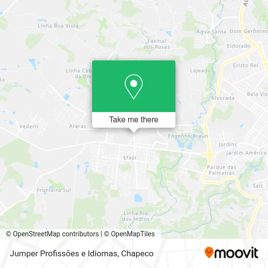 Jumper Profissões e Idiomas map