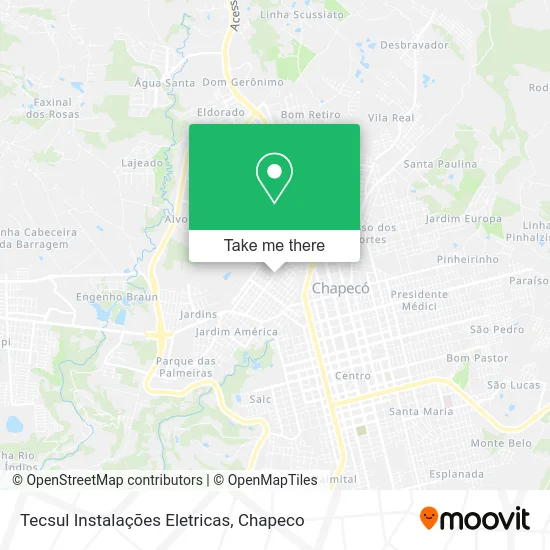 Tecsul Instalações Eletricas map