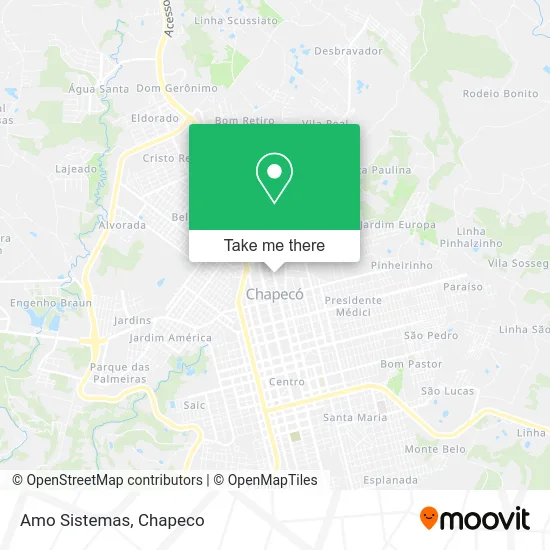 Amo Sistemas map
