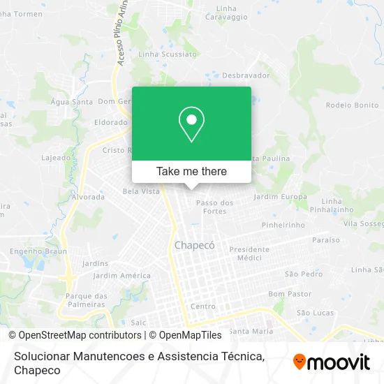 Solucionar Manutencoes e Assistencia Técnica map