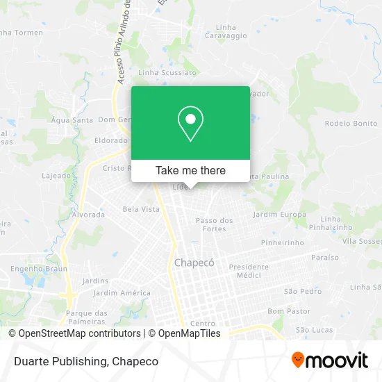 Duarte Publishing map