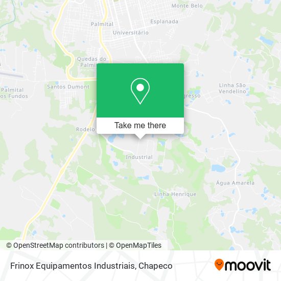 Frinox Equipamentos Industriais map