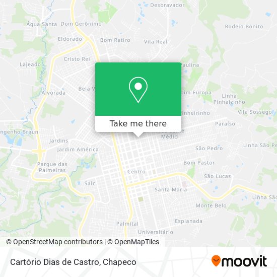 Cartório Dias de Castro map