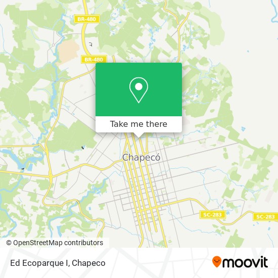 Ed Ecoparque I map