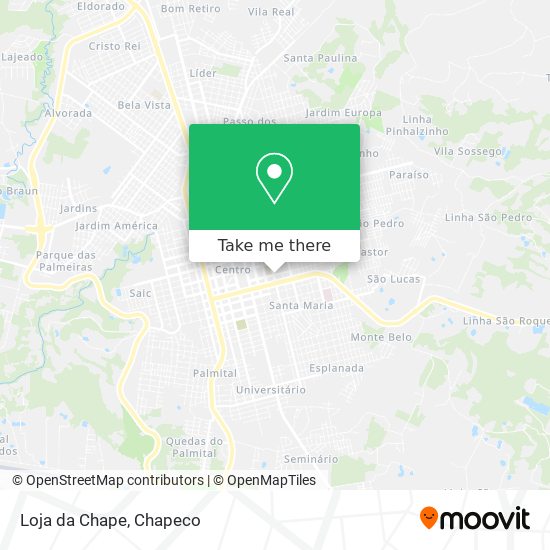 Loja da Chape map