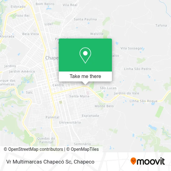 Vr Multimarcas Chapecó Sc map