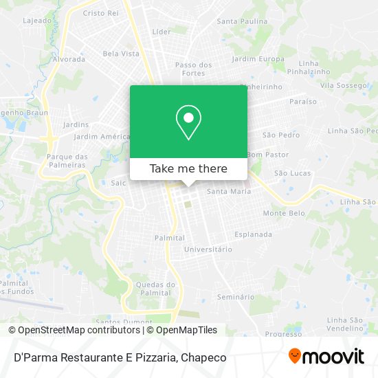 D'Parma Restaurante E Pizzaria map