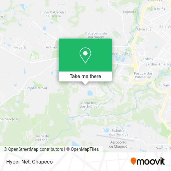 Hyper Net map