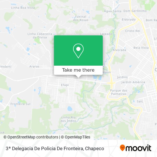 3ª Delegacia De Policia De Fronteira map