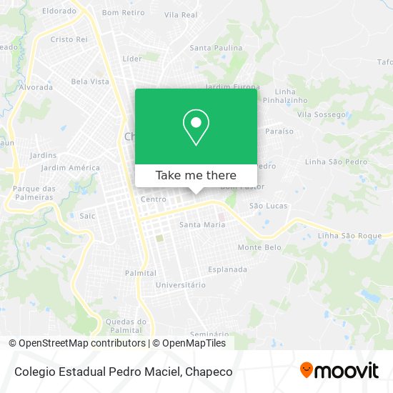 Colegio Estadual Pedro Maciel map