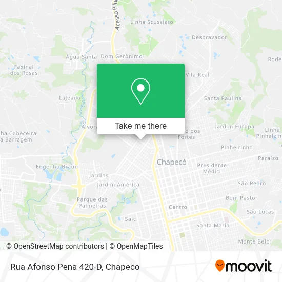 Rua Afonso Pena 420-D map