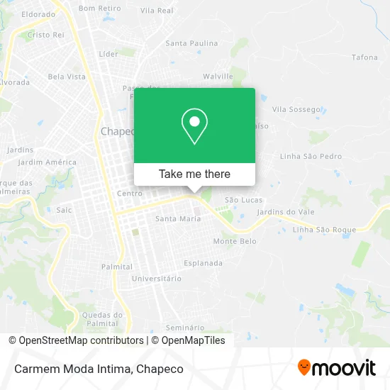 Carmem Moda Intima map