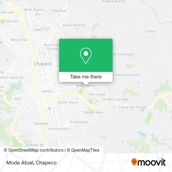 Moda Atual map
