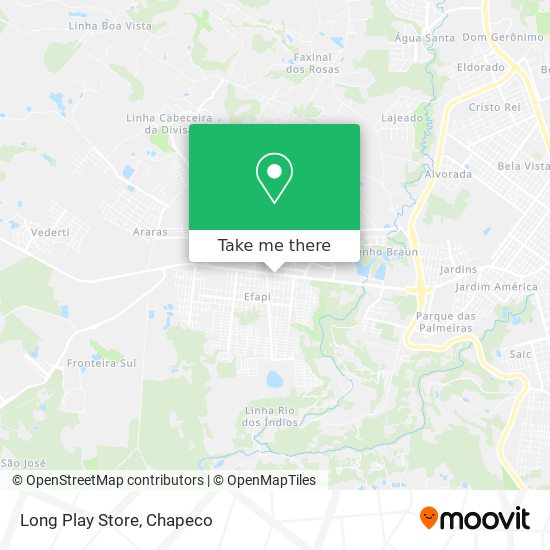 Long Play Store map